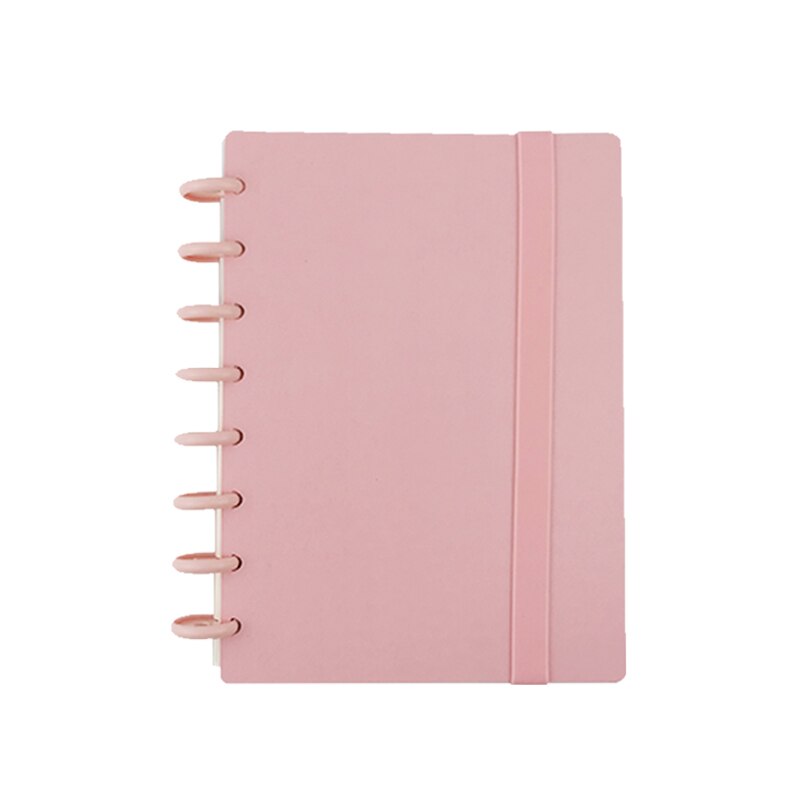 Carpeta estilo agenda con agujero De Seta, Bloc de notas con papel índice, carpeta A5 de hojas sueltas, agenda escolar, de oficina estacionario, suministros: Default Title