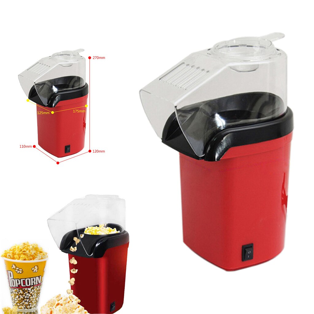 1200W Electric Corn corn Maker Automatic Mini Air corn Making EU Plug