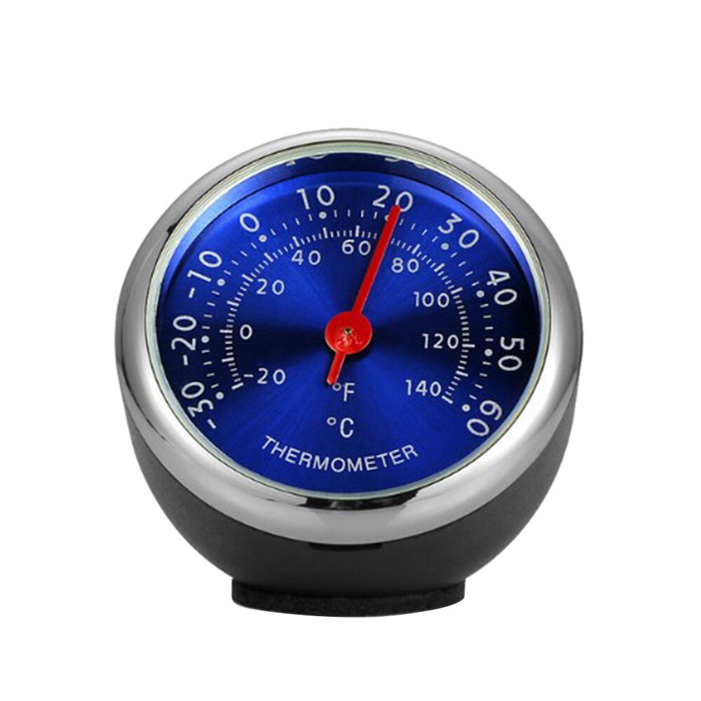Termómetro Digital para coche, higrómetro, tablero de instrumentos, reloj electrónico Universal, adornos interiores para coches, 3 unids/set por juego