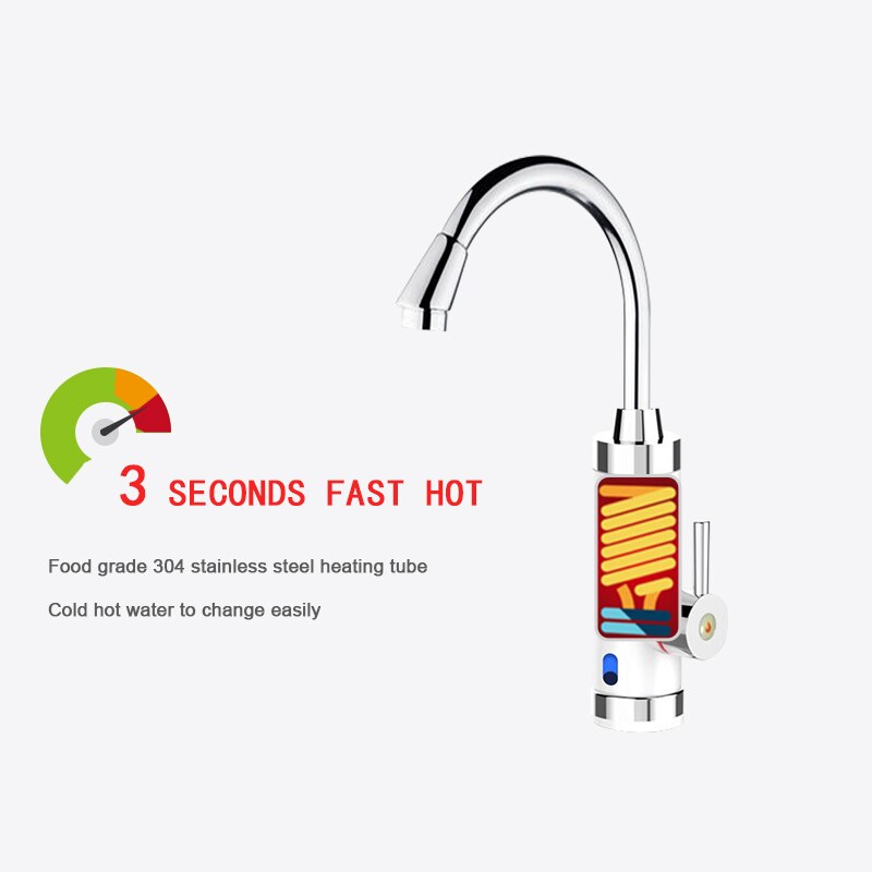 Electric Water Heater Faucet Instant Water Faucet ... – Grandado
