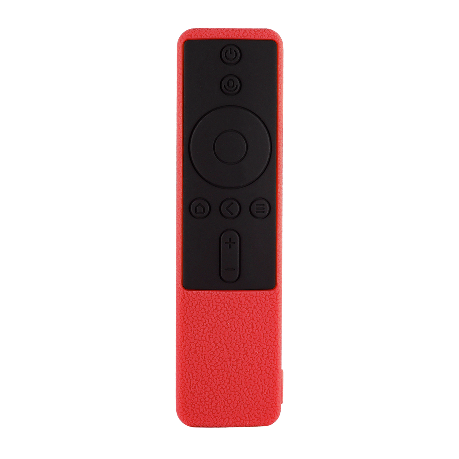 Mando a distancia de silicona para Xiaomi TV, 4A, 4C, 4X, 4S, funda protectora de silicona suave, funda de goma para Xiaomi IP TV, decodificador 4S Pro: Red Black