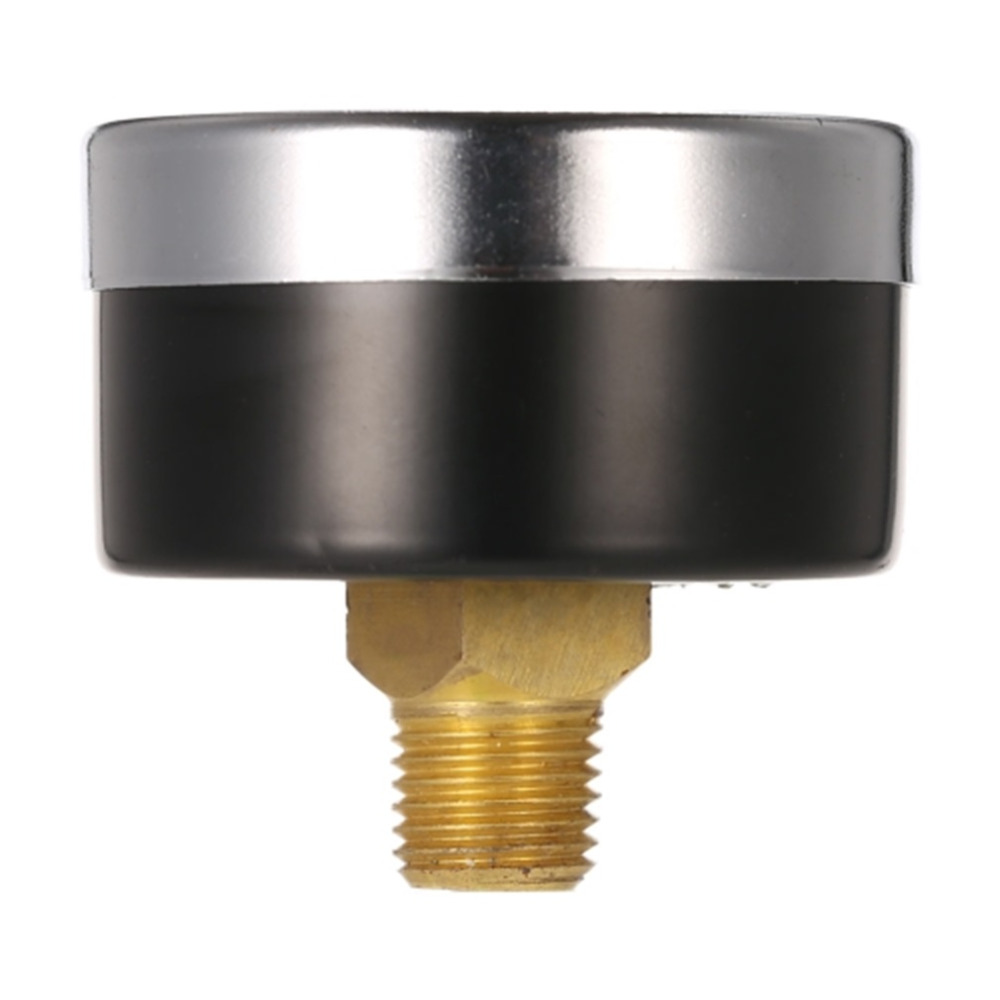 Universal Pressure Gauge Air Compressor Hydraulic Manometer 0-200 Psi 0-14 Bar Back Mnt 1/4 Inch NPT Double Scale Measure Tester