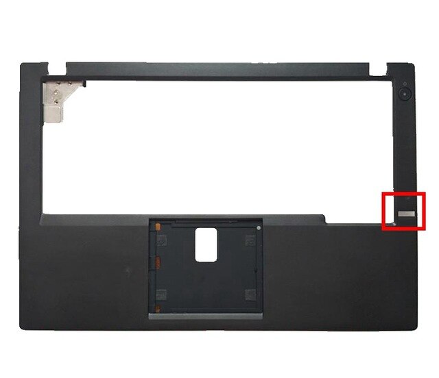 laptop case cover FOR Lenovo ThinkPad X260 Palmrest Upper Case/Laptop Bottom Base Case Cover: Fingerprint Hole