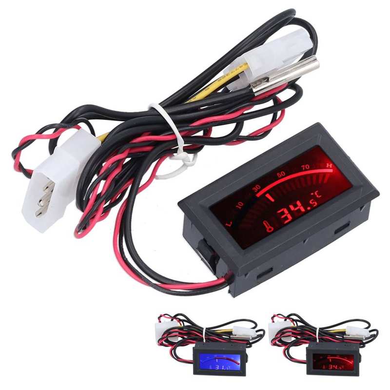 Mini Thermometer Electronic Temperature Meter High Accuracy for Computer Cases for Automobiles