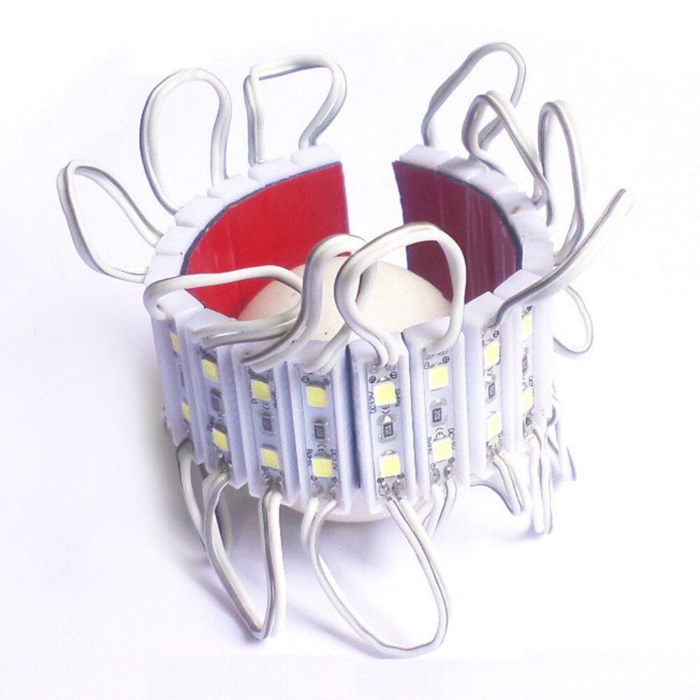 20pcs LED Modules 2835 SMD DC 12V 2 LEDs Backlight Waterdicht IP65 LED Teken Verlichting rood groen blauw geel wit