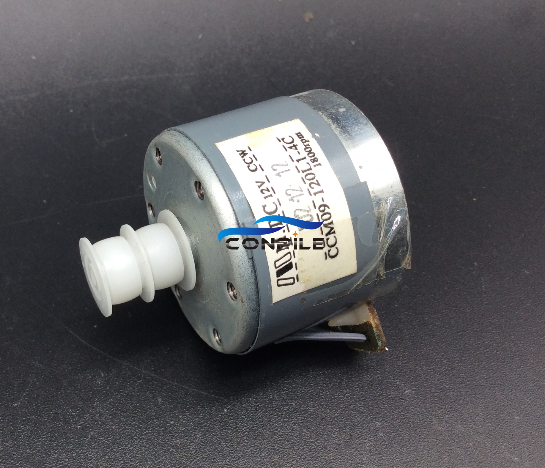 1pc tape Recorder motor cassette deck 530 brand motor 12v reverse ccw Counterclockwise