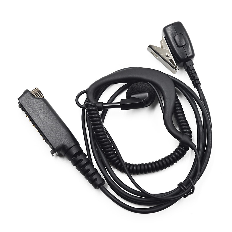 XQF 1-Wire zaczep na ucho zestaw słuchawkowy słuchawka Mic dla Sepura Radio Walkie Talkie STP9000 nowy