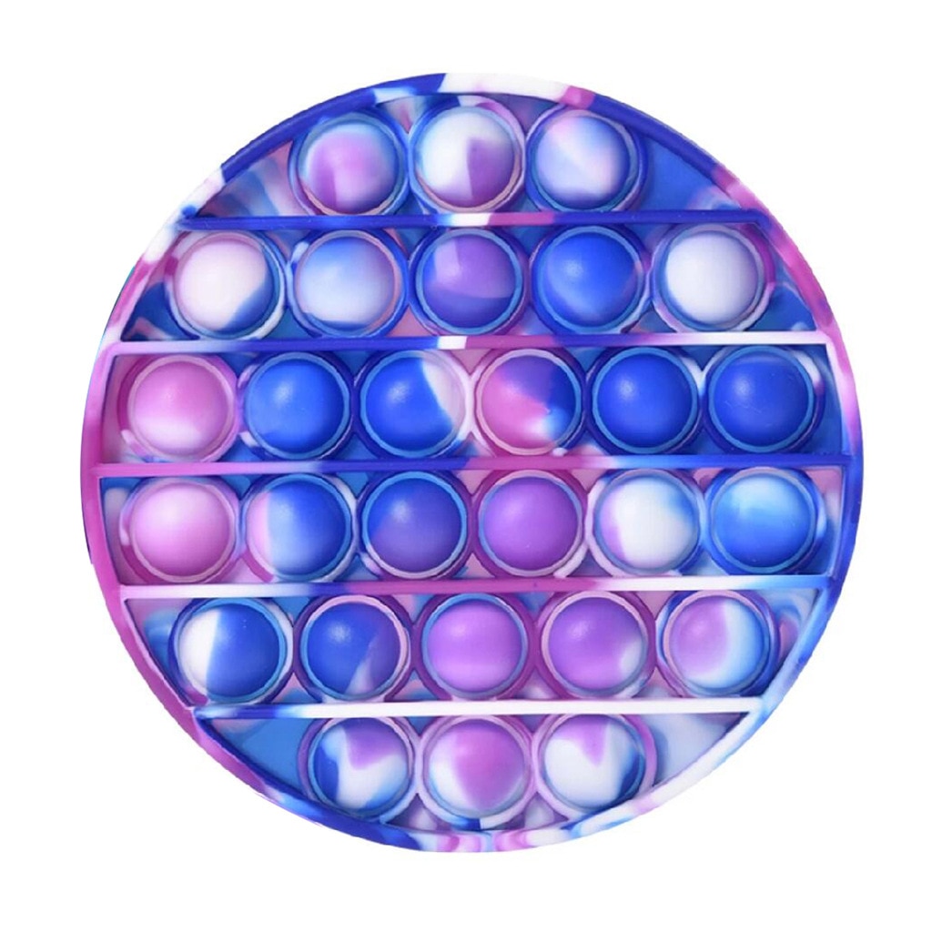 Pop It Push Bubble Fidget Toys Adult Stress Relief Toy Antistress PopIt Soft Squishy Anti-Stress Anti Stress Box Poppit: N