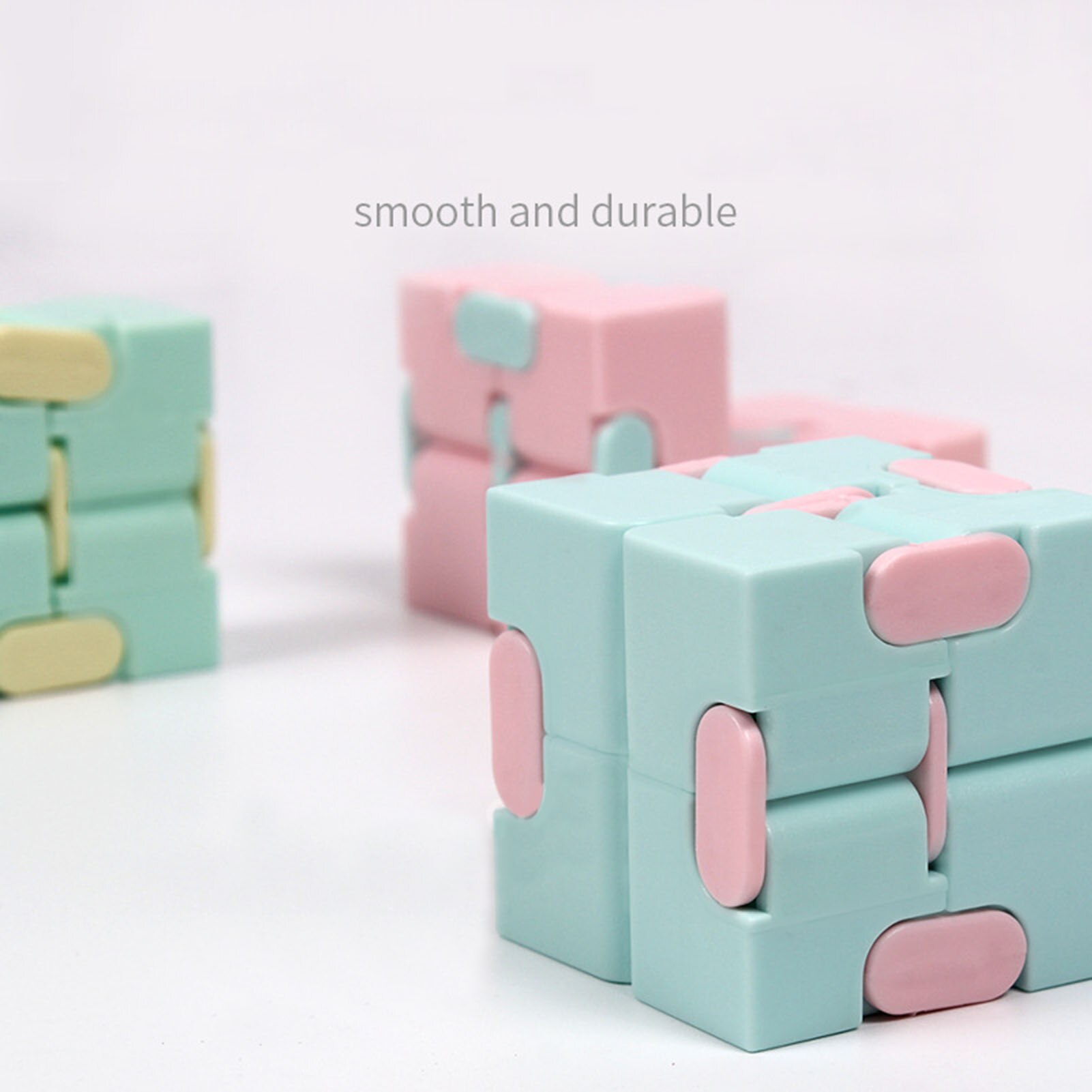 Fidget Toys Simple Decompression Toy Infinity Magic Cubo Square Puzzle Toys Relieve Stress Funny Hand Game Four Corner Maze Toys