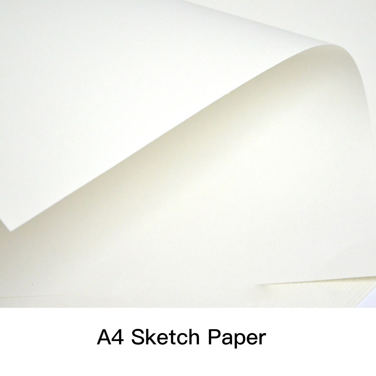 20 Sheets A4 Sketch Paper Drawing Pad Blank Paper Art Supplies for Students Adults Artists