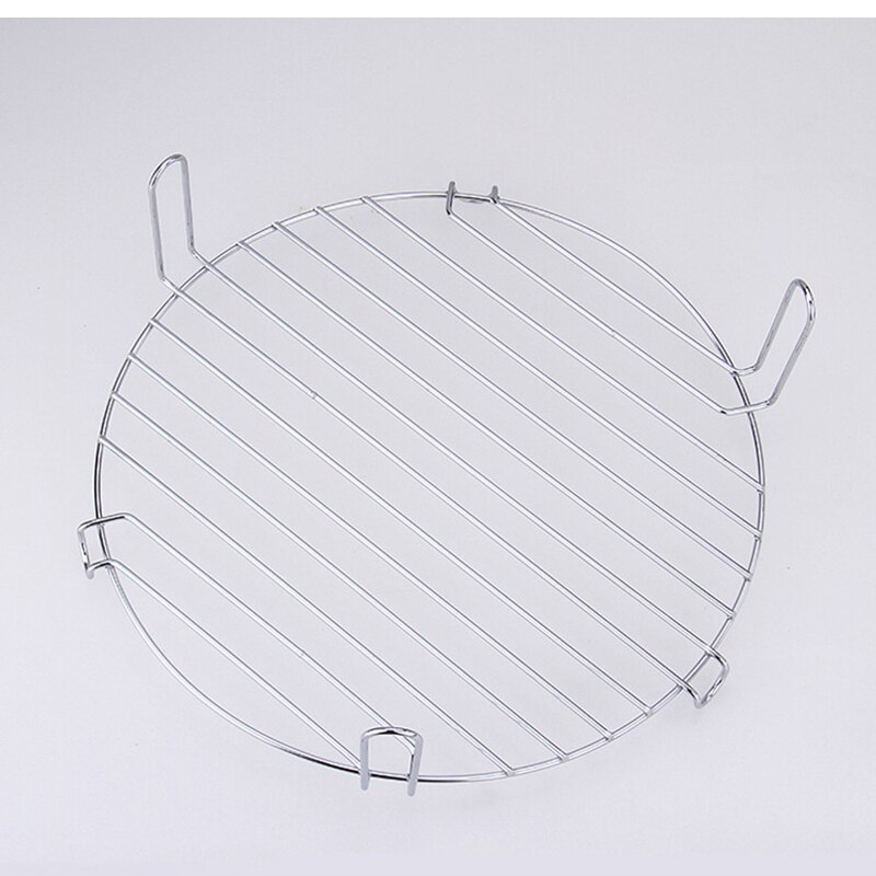 Stainless Steel Spacer Grid Microwave Oven Empty Grid High Chassis Fried Shelf Bracket Air Fryer Electric Cooker Accessories