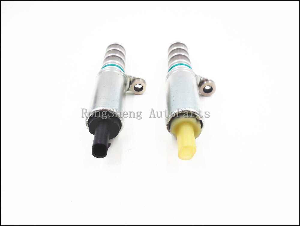 DPQPOKHYY 2 sztuk zmienne fazy rozrządu silnika elektromagnetyczny pasuje robić G M GMC Buick Cadillac Chevy 12627116 12627117