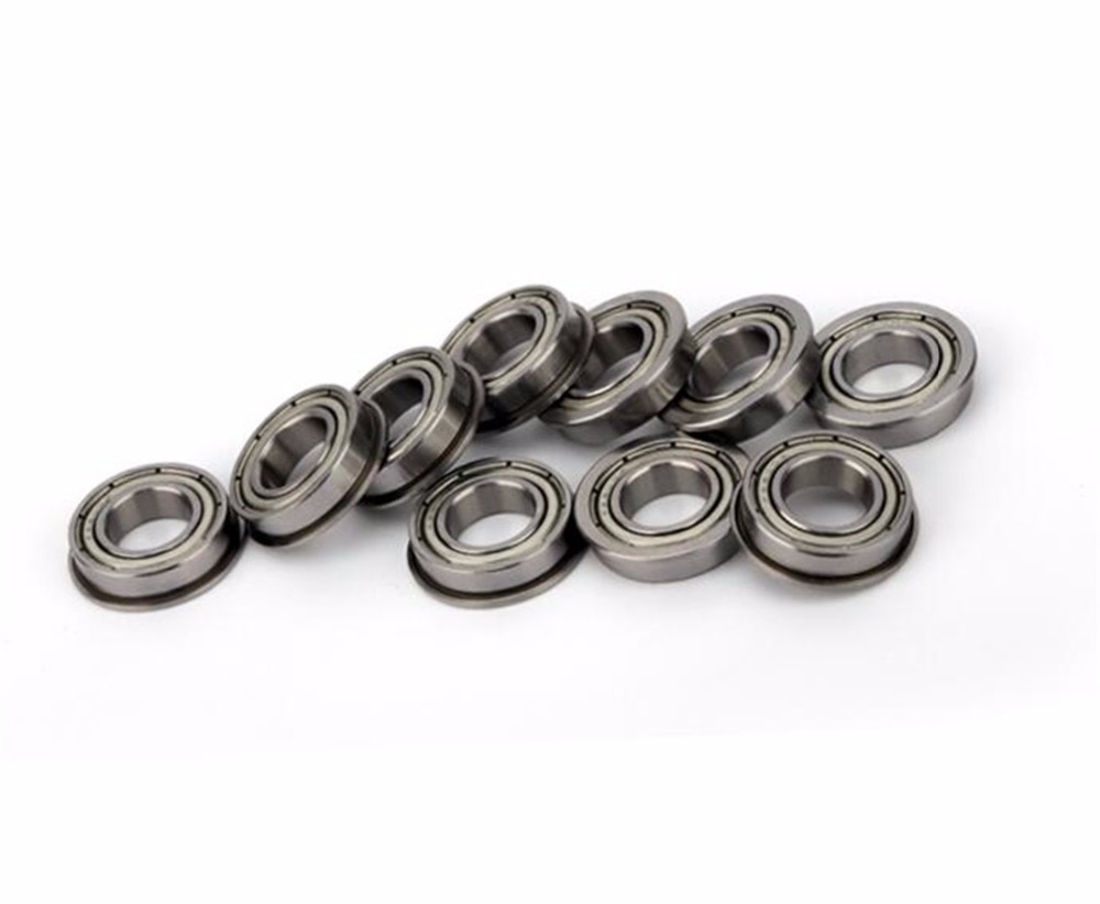 2 stücke F6800ZZ F6801ZZ F6802ZZ F6803ZZ F6804ZZ F6805ZZ 25x37x7mm Flansch Dünne Zauberstab Kugellager Metall geschirmt Flansch Lagerbier