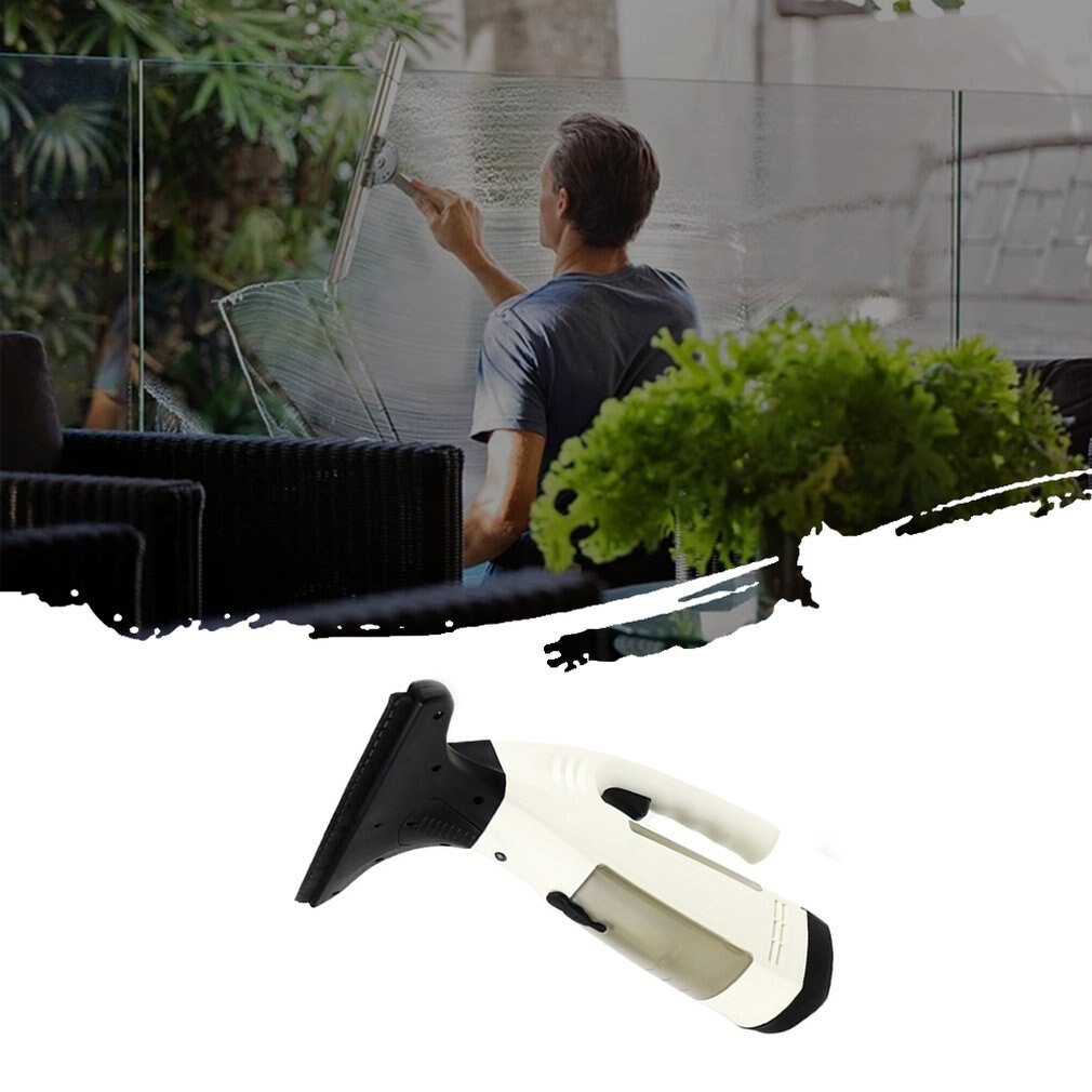 Glass Window Cleaner Electric Window Wiper Water Sprayer Hand Wiper Automatic Multifunctional Cleaning Tool