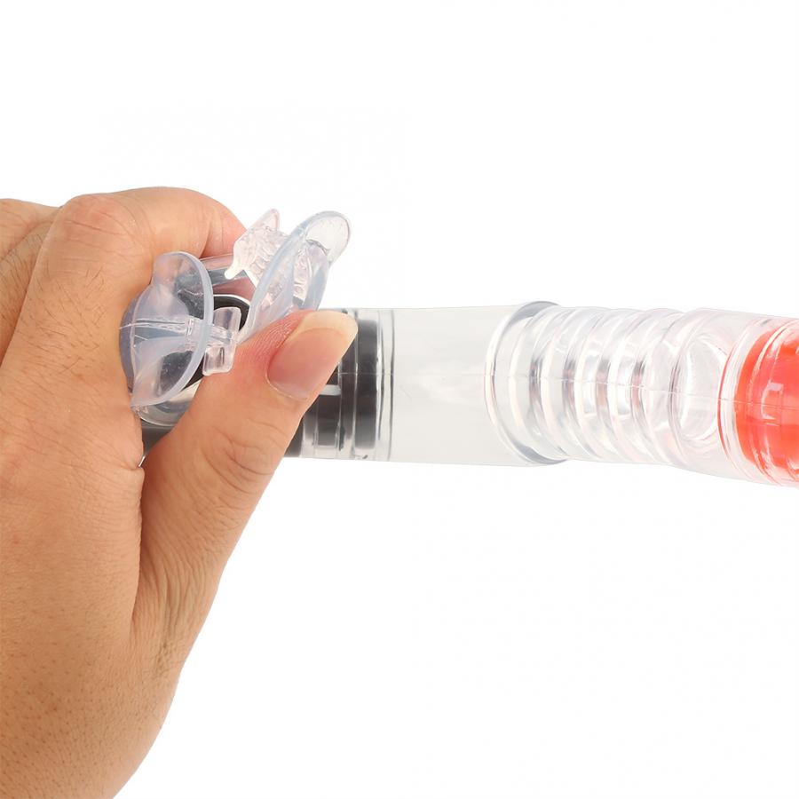 swimming diving equipment Snorkels Full Dry Snorkel with Silicone Mouthpiece and Purge Valve For Diving (orange)