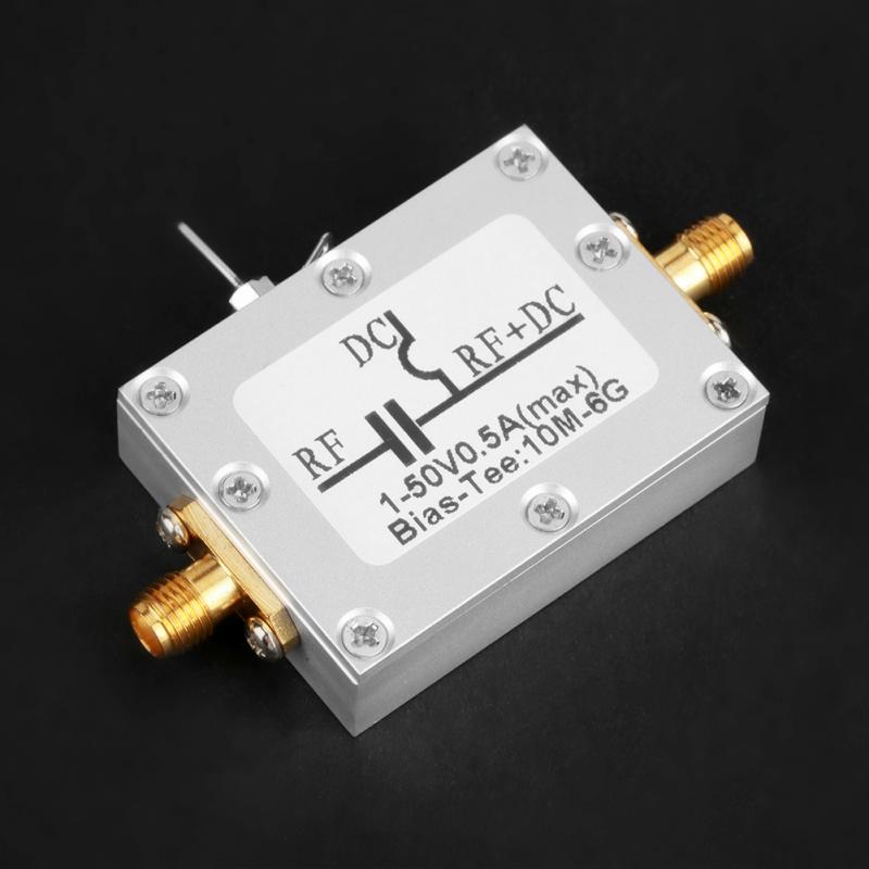 Tee-shirt de polarisation coaxiale RF 10MHz-6GHz, Radio-fréquence à large bande, micro-ondes
