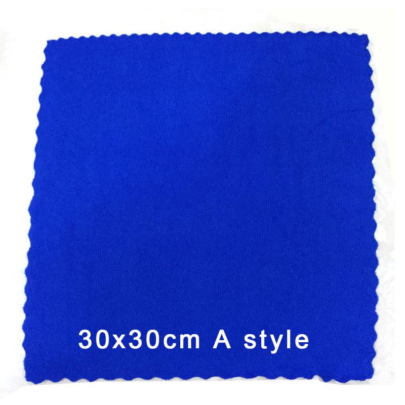 1pcs Car Wash Micro Fiber Towel Car Care Polishing Cleaning Cloth Soft Strong Absorbing Water Durable Auto Car Maintenance Tools: 30 x 30cm A
