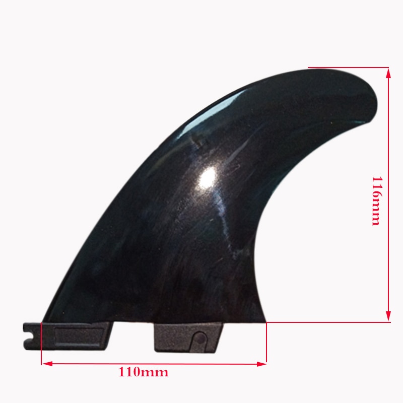 Surfebrettfinner 3 stk sett fcs ii  g5 plast nylon+glassfiber m størrelse fcs 2 finner surfe quilhas tri fins