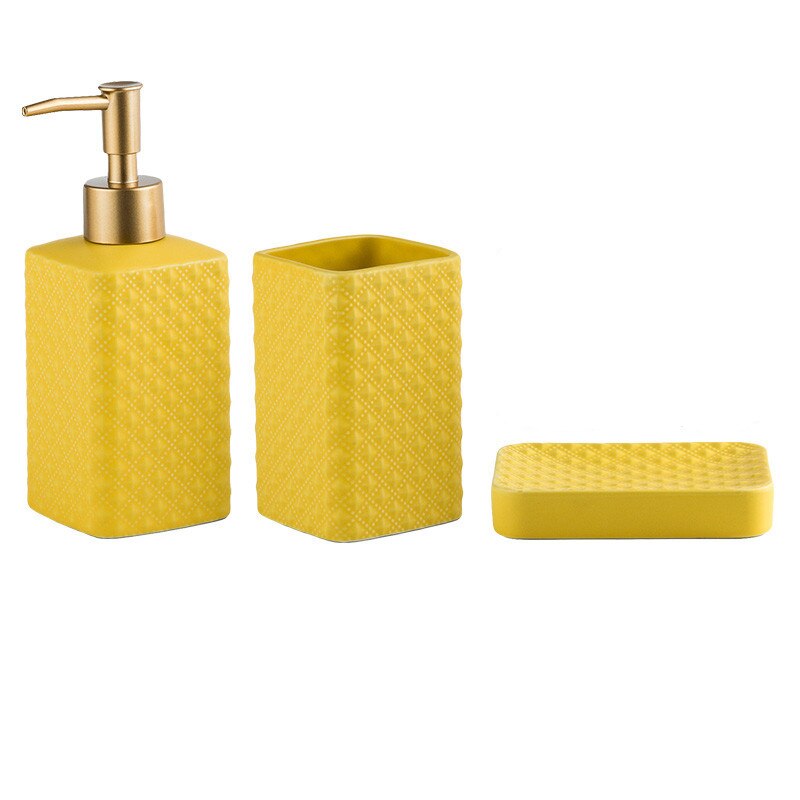 Photo inspiration: Nordic Bathroom Accessories Set Ceramics Household Photo Inspiration
