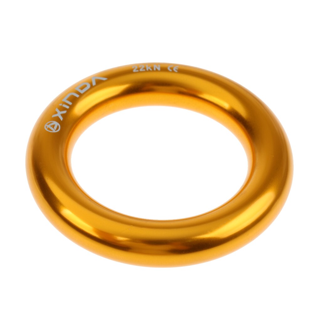 Large Rappel Ring 22KN Bail-Out Rope Connector for Tree Climbing Arborist Rappelling Rescue Hammock Setting