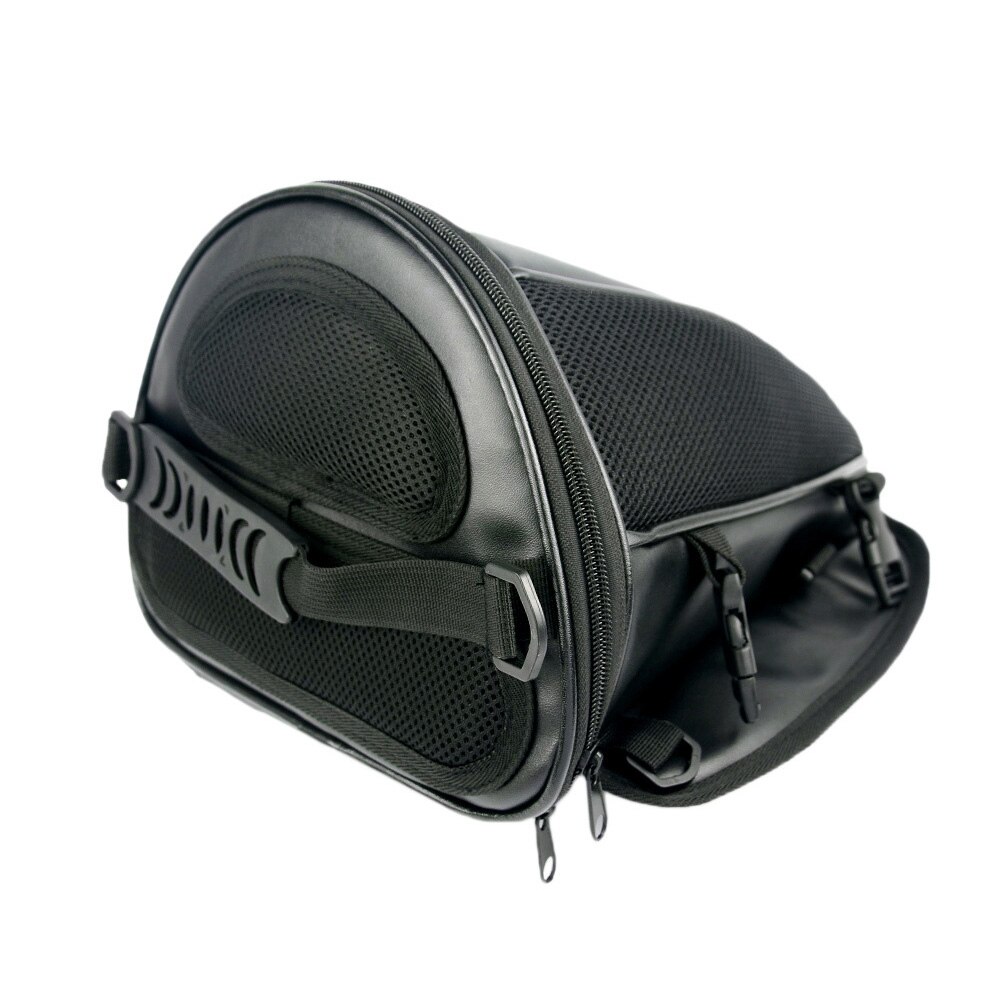 Motorfiets Pu Tail Bag Waterdichte Achterbank Bagage Tas Reizen Rijden Rugzak Dirt Bike Dual Sport Praktische Tank Tas