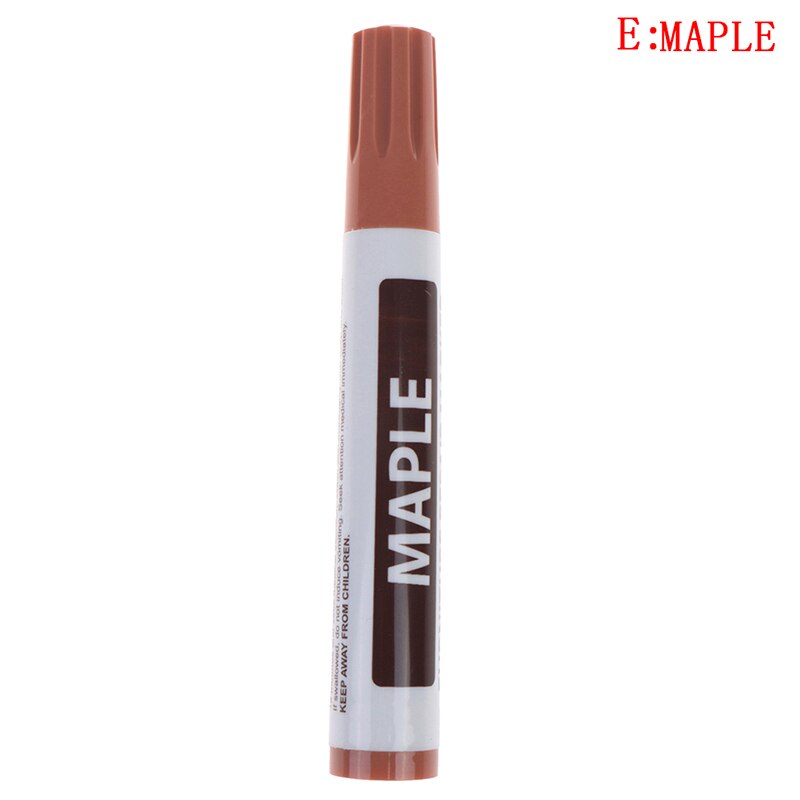Wood grain color correction repair scratch off paint complementary color pen Furniture touch up pen Floor 1 Pc: E
