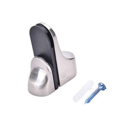 50mm X 24mm X 55mm Glass Plate Carrier Holder Support Clamp Polished Chrome Glass Shelf Metal Adjustable Bracket Brace Mount