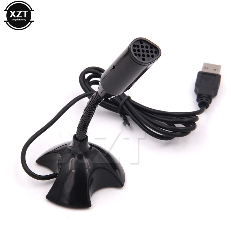 Mini USB Microphone Studio Speech Chatting Singing for Skype KTV Singing Video Games Mic For PC Laptop Microphone