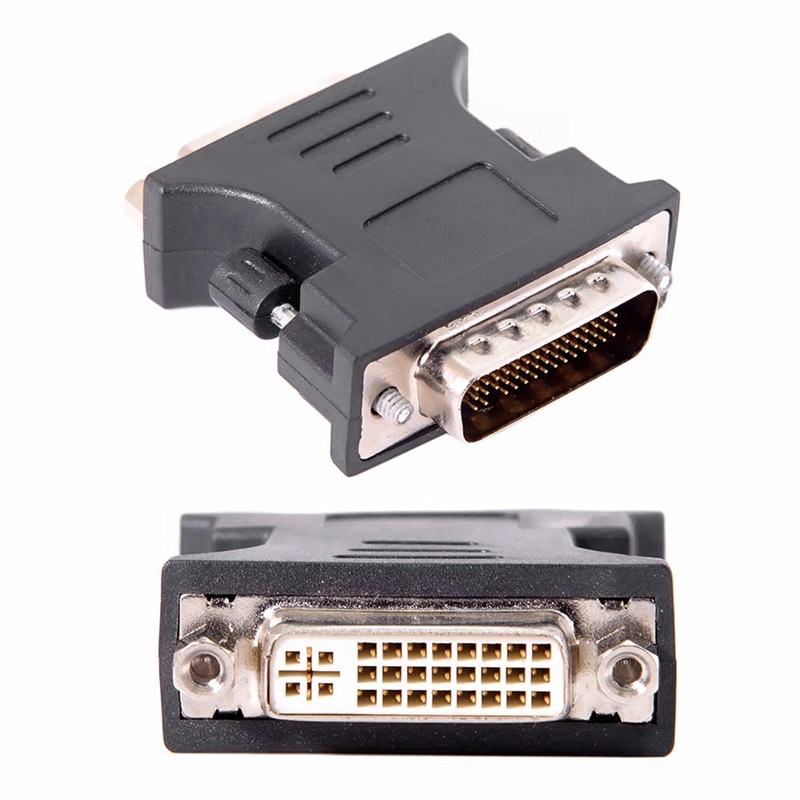 DMS-59Pin Male to 15Pin Extension Adapter for PC VGA RGB Female Card & Lfh 24 + 5 Dms-59Pin Male to Dvi Female Extension Adapter