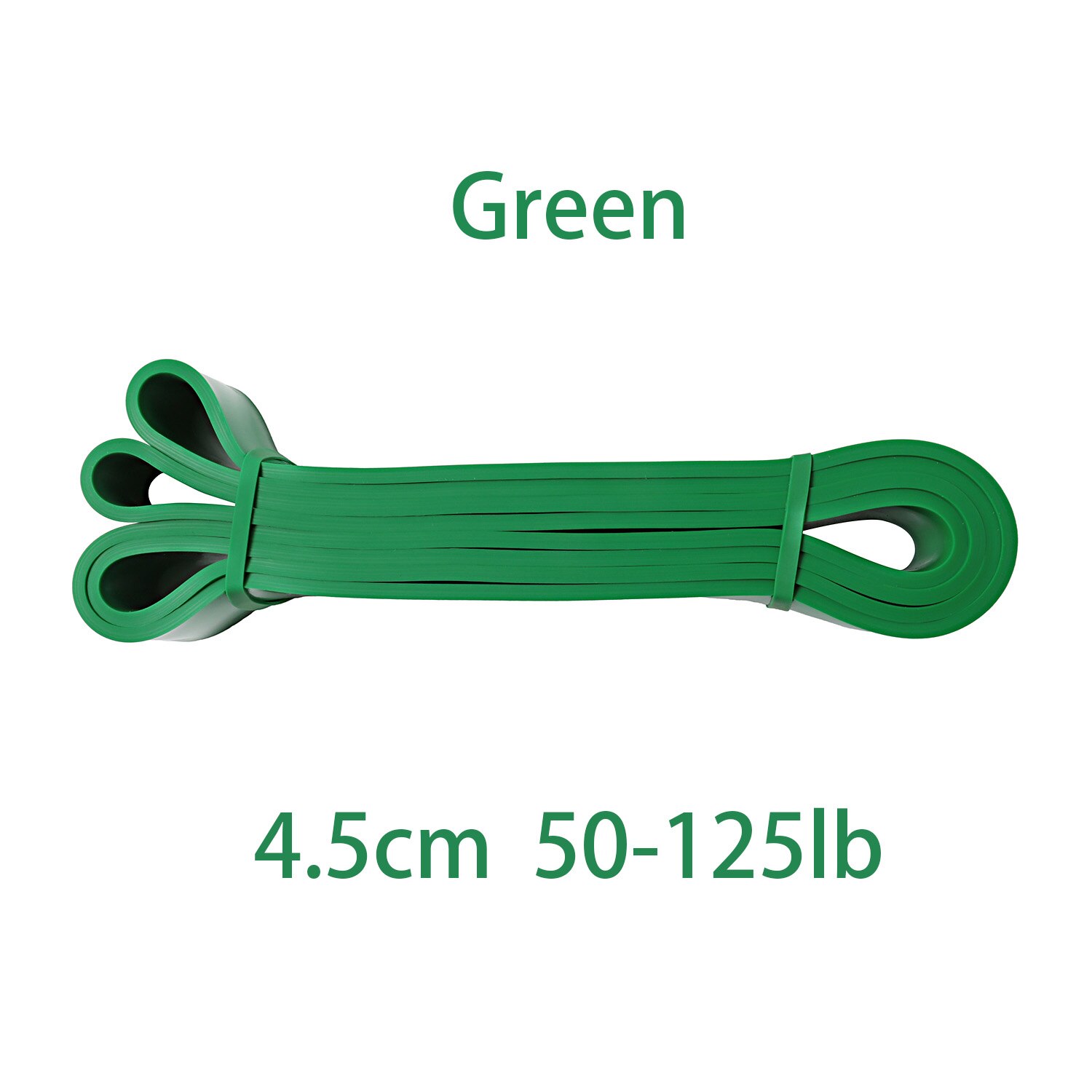 Bandas de asistencia para tirar hacia arriba, banda de resistencia al estiramiento, banda de movilidad, Powerlifting, entrenamiento duradero, expansor de bucle de tirar hacia arriba para ejercicio de 208cm: green