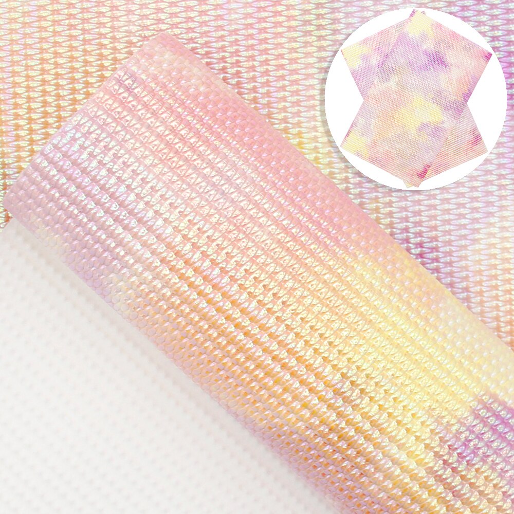 20*34cm tie-dye bump tekstur imiteret læder stof ark vinyl tøj polstring diy håndlavede øreringe sløjfer ,1 yc 11226: 1106139003