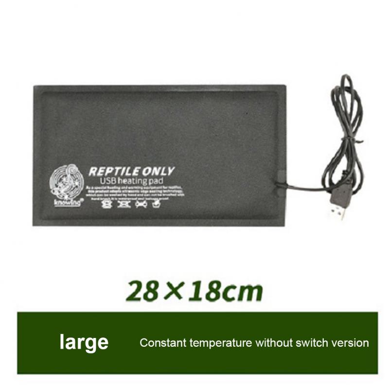 Tappetino riscaldante USB tappetino riscaldante per animali domestici con termoregolatore interruttore Timer regolabile tappetino riscaldante temperatura incubatore: 06 con switch