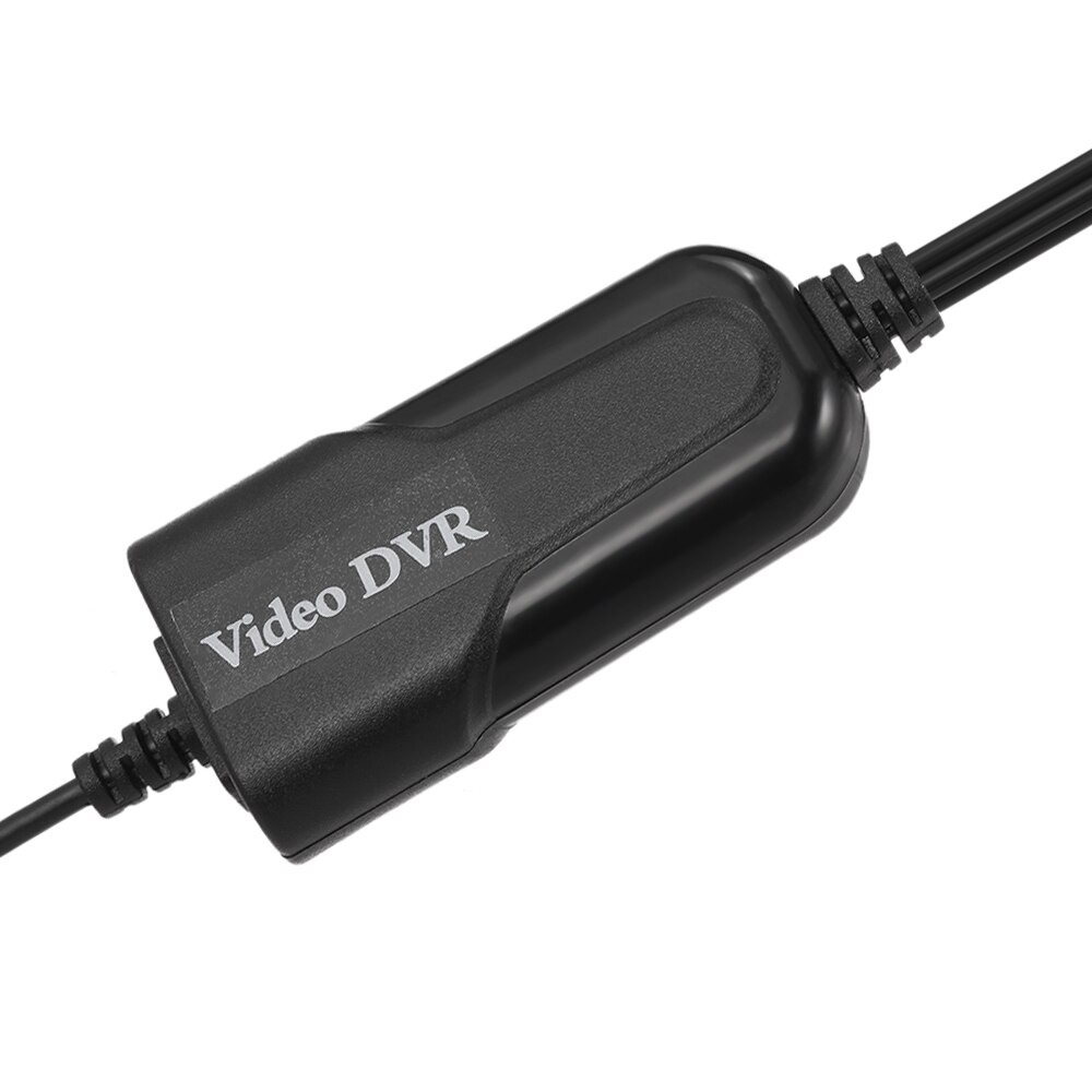 Portable USB 2.0 Video Audio Capture Video Converter Recorder Analog Video Audio to Digital Format for Computer Plug and Play