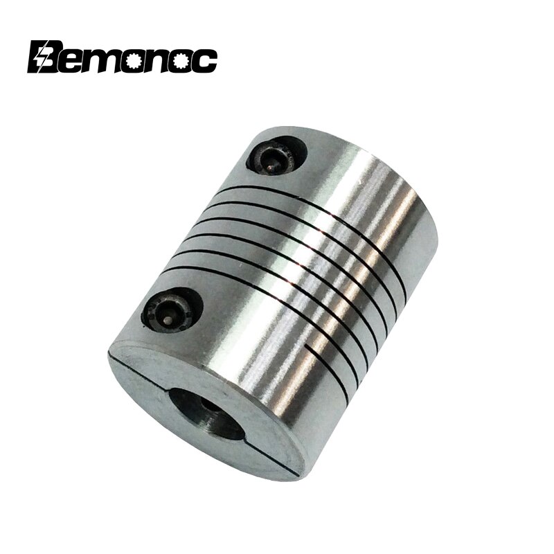 Askoppeling flexibele koppeling voor motoren aluminiumlegering diameter 20mm/25mm cnc flexibele koppeling askoppeling motorconnector