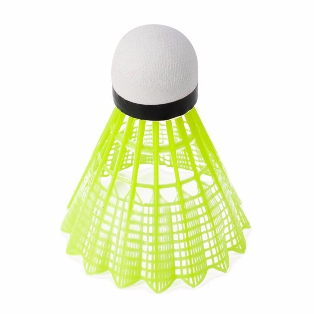 Ballon de Badminton en Nylon, 6 pièces, plume jaune, oiseaux, Sports d'intérieur et d'extérieur, entraînement