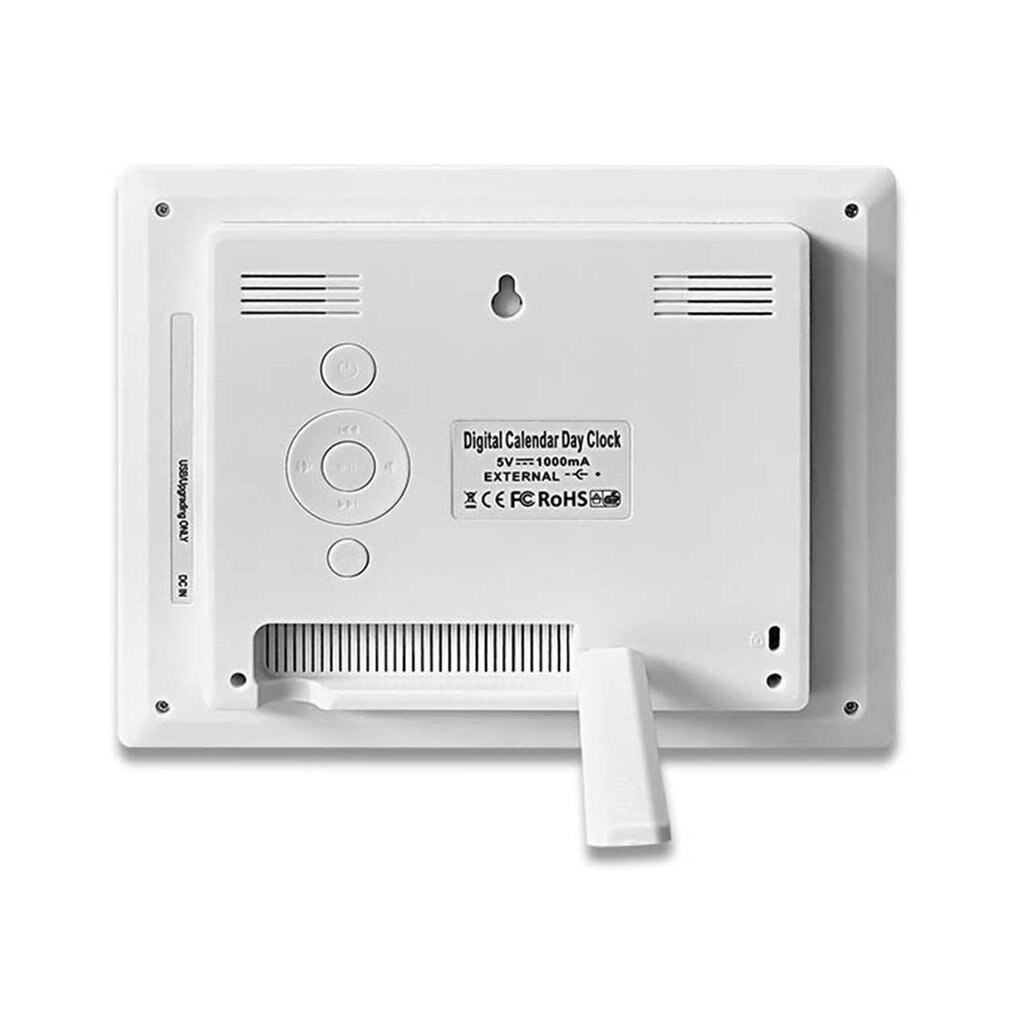 Digital Calendar Alarm Day Home Clock Extra Large Memory Loss Daily Alarms Medicine Reminder for Seniors