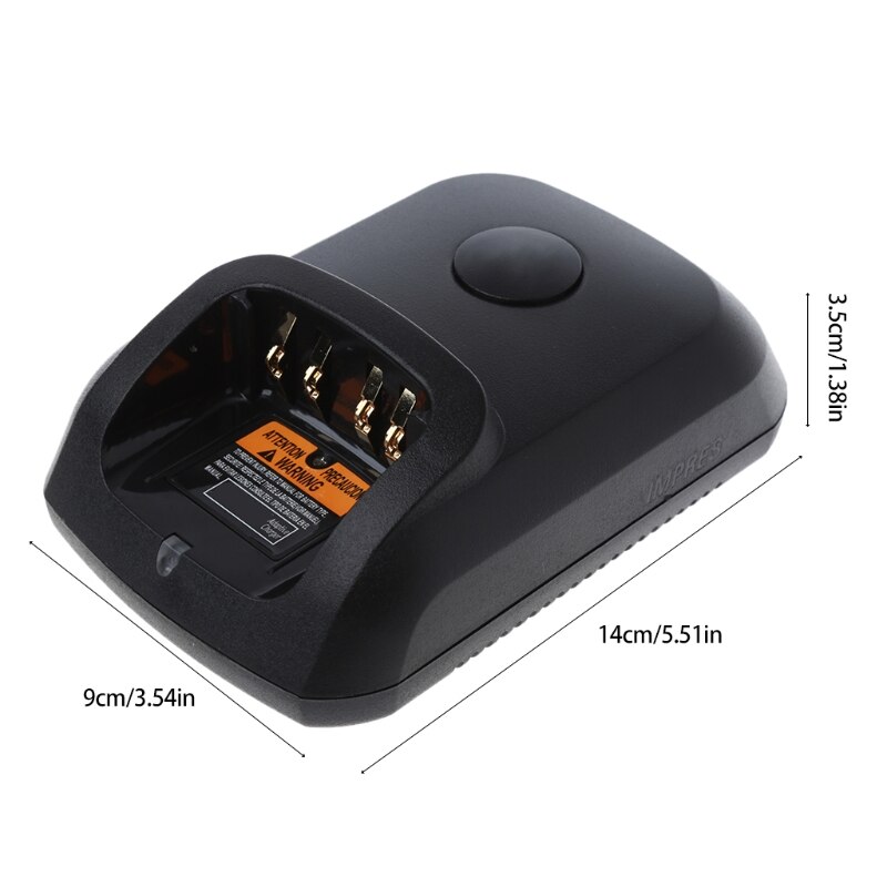 US/EU Plug WPLN4226 Battery Charger Fast Charging Base for Motorola DP2400 Radio W0YE