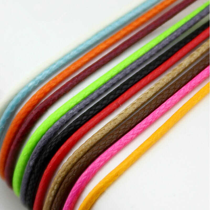 Macramé Koord - FEL GEEL / BRIGHT YELLOW - #37 - Waxed Polyester Cord Klos Ca 173mtr 1mm Dik