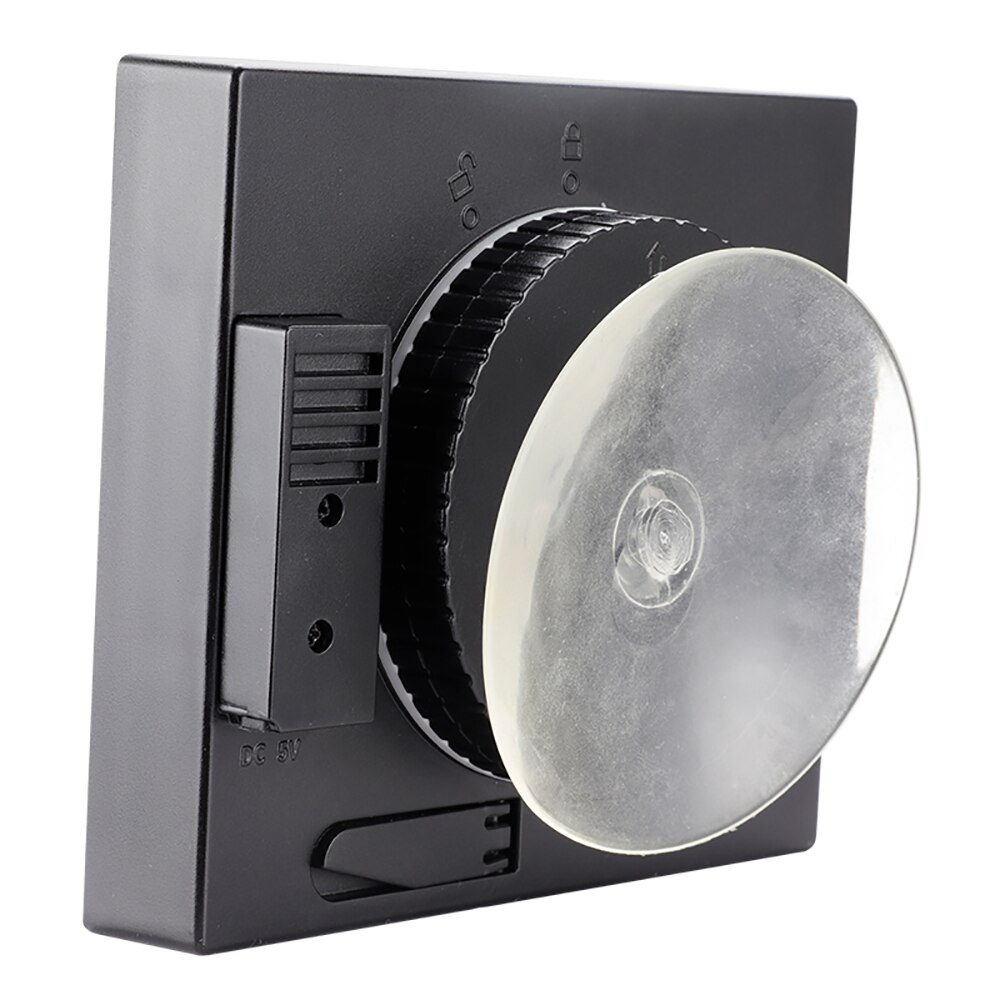 Horloge murale numérique étanche pour salle de bain, fonction de compte à rebours de la température et de l'humidité, minuterie de douche