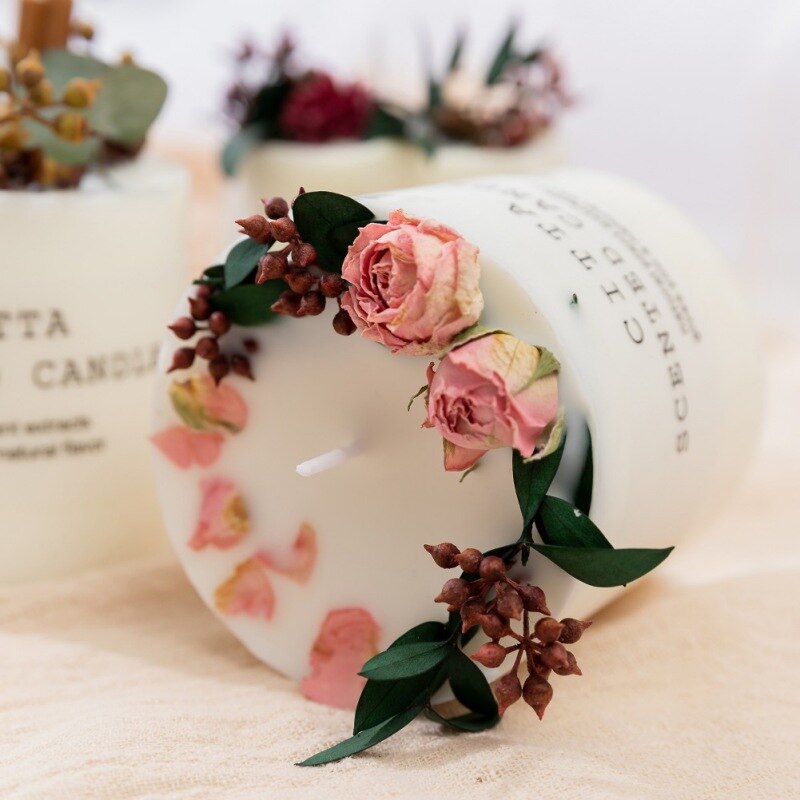 Romantische Duft Kerze Aromatherapie Kerzen Kreative Hause Zimmer Party Festival Dekoration Geburtstag Säule Kerze Duft
