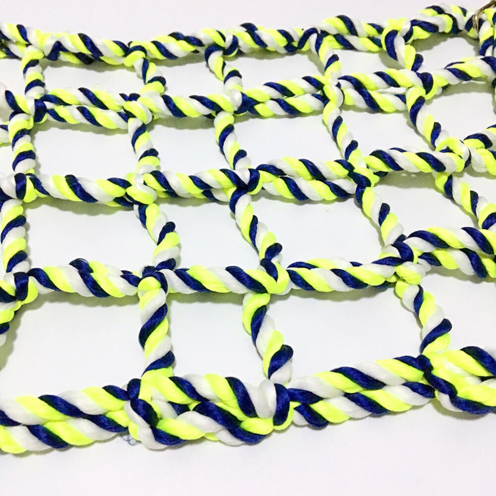 28cm papegojor klätternät leksak natur rep gunga mesh nätstege för fågelpärlor tuggleksaker med krok husdjursmaterial &e