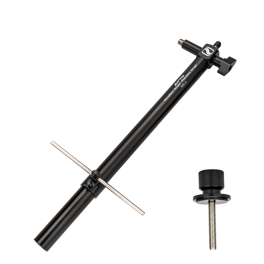 ZTTO Road Bike Shifter Height Angle Adjust Hand Shift Lever Measure Kit Bicycle Derailleur Hanger Alignment Gauge Tool: green