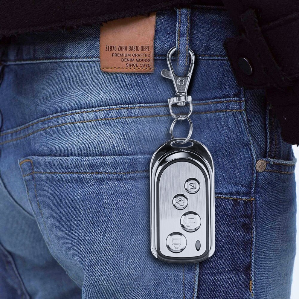 4 Channel 433Mhz RF Remote Control Wireless Transmitter Copy Code Remote Controller Electric Cloning Gate Garage Door Auto