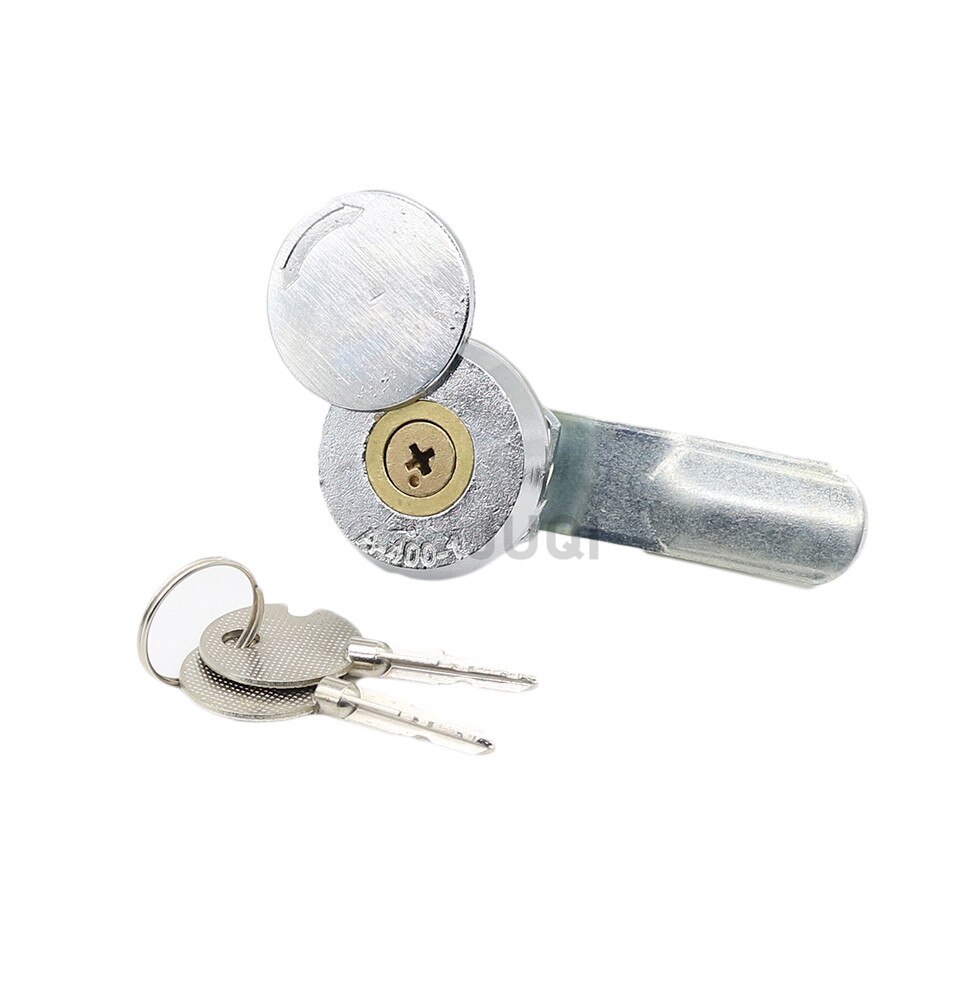 A400-1 Mini Cam Lock Zinc Alloy Mailbox Cam Lock with Water/Dust Proof Cover Safety Industrial Distribution Box Cabinet Lock