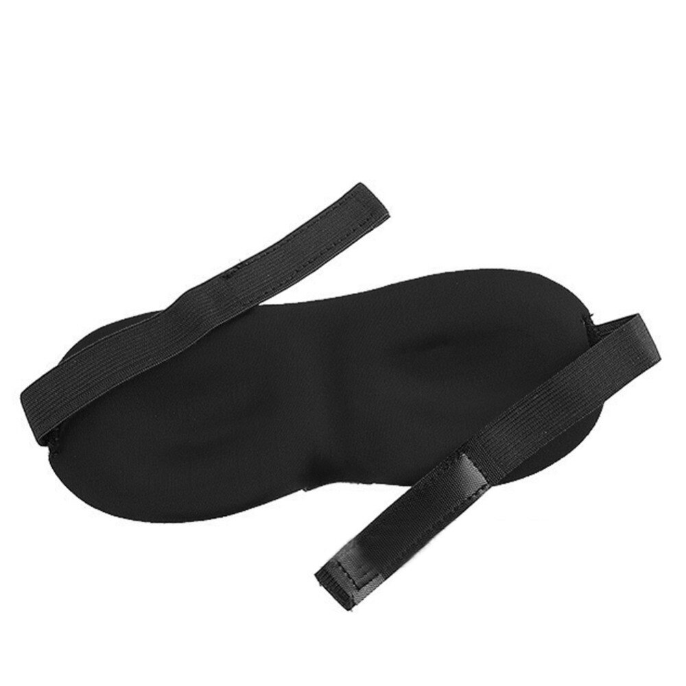 3D soft eye Mask Sponge Cover Blinder travel sleep aid relax shade Blindfold 5 Colors
