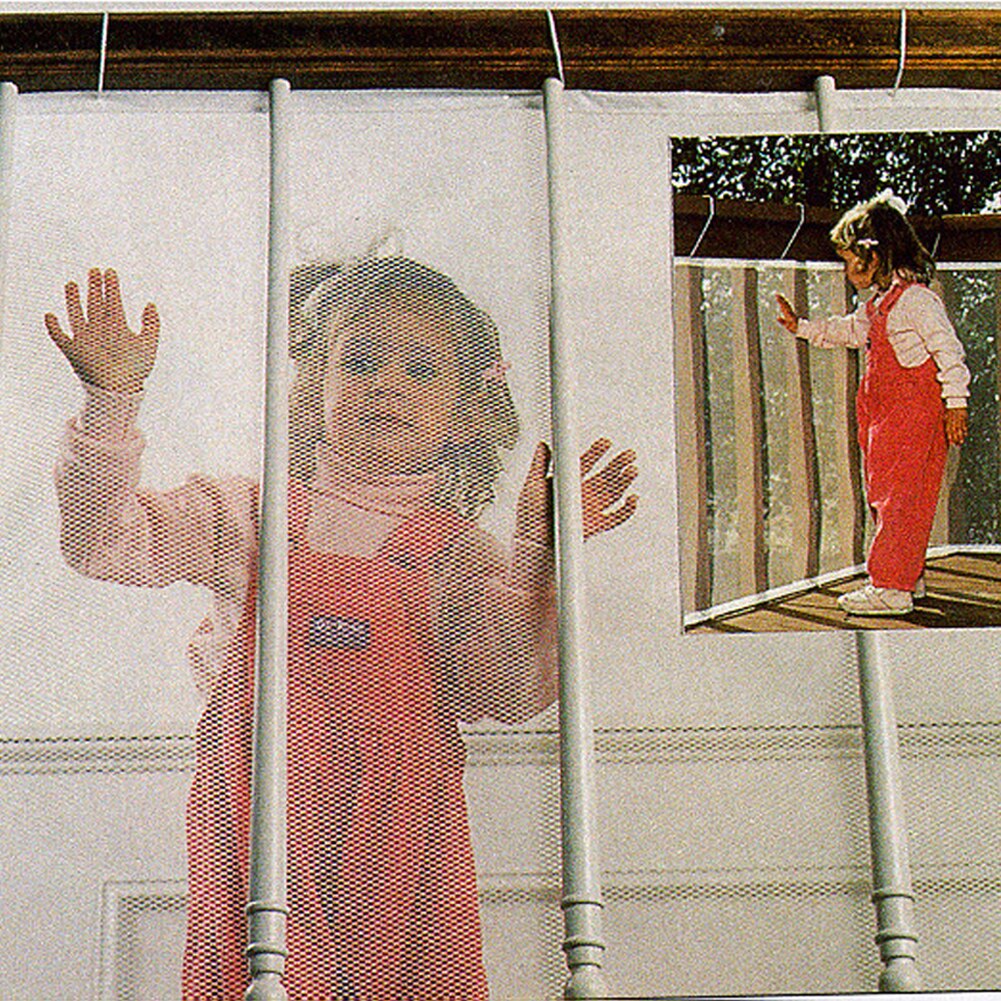 Kinderen Kids Bescherming Traphekje Baby Trap Veiligheid Netto Balkon Baby Veiligheid Hek Trap Netto Dikke Harde Mesh Tsfh