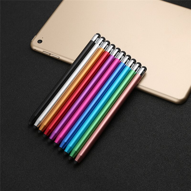 ALLOYSEED Round Dual Tips 5.0+7.0 Capacitive Stylus Pen Touch Screen Pencil for iPad for Apple Tablet Smart Cellphone