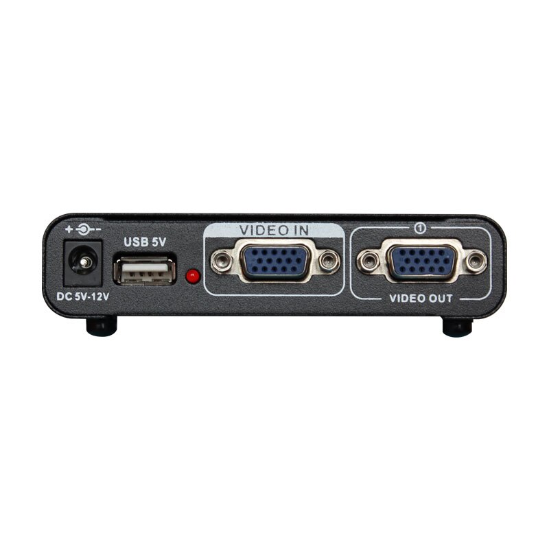 Vga Splitter vga schalten Kasten Monitor Adapter Schalter 1 in 4 aus Monitor Schalter Video VGA Konverter Kasten Adapte für LED-bildschirm