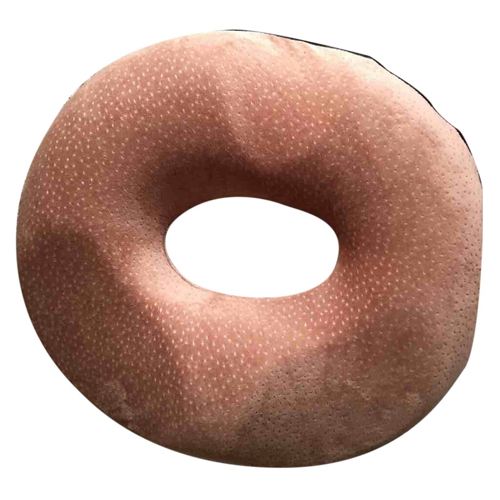 Memory skum ringpude donut trykaflastningspude til rejsebil hjemmekontor sportsfly