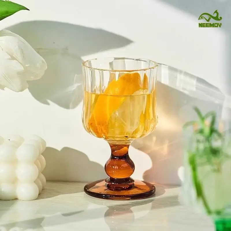 Copa de vino de cristal Medieval, copa de champán, copa de cóctel, Bar, suministros para fiestas, vasos de espíritus, vaso para beber escocesa, tazas de jugo y bebidas